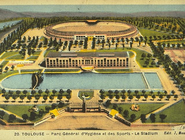 Parc Municipal d'Hygiène et des Sports, arch. Jean Montariol, 1931-34