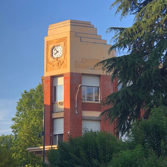 Poste Saint Aubin, arch. L. Jaussely, 1928