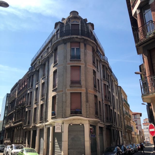 Immeuble Bonzom, 19 rue Saint Bernard, 1919, arch. E. Pilette