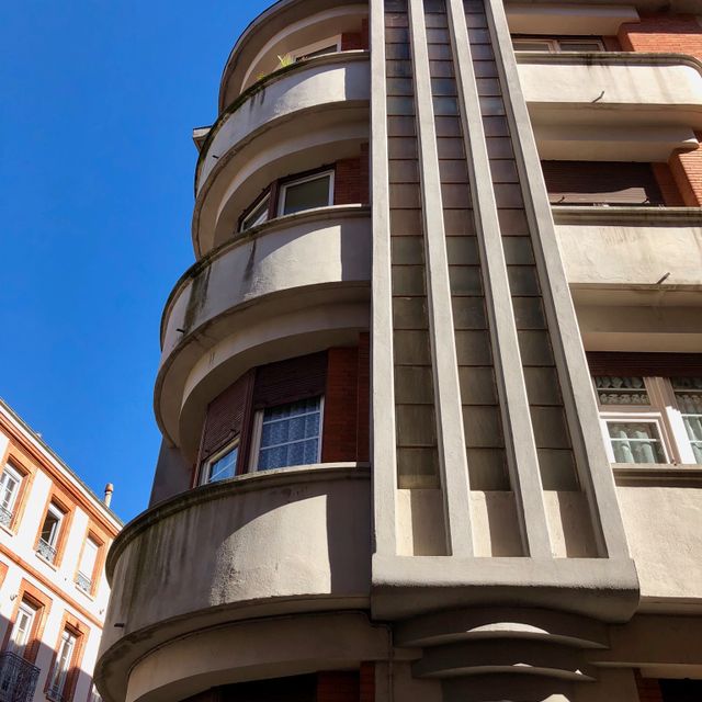 Immeuble Bertoluzzi, rue de Caraman, arch. M. Munvez, 1938
