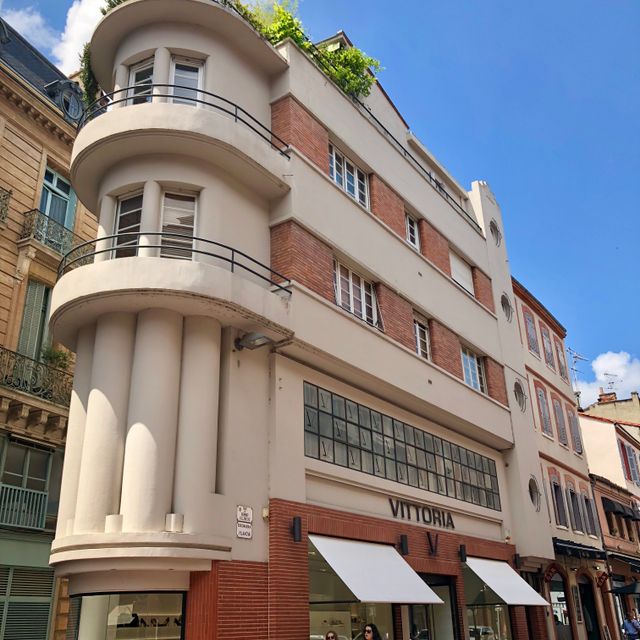 Immeuble Benjamin, rue du Rempart Villeneuve, arch. M. Munvez, 1939