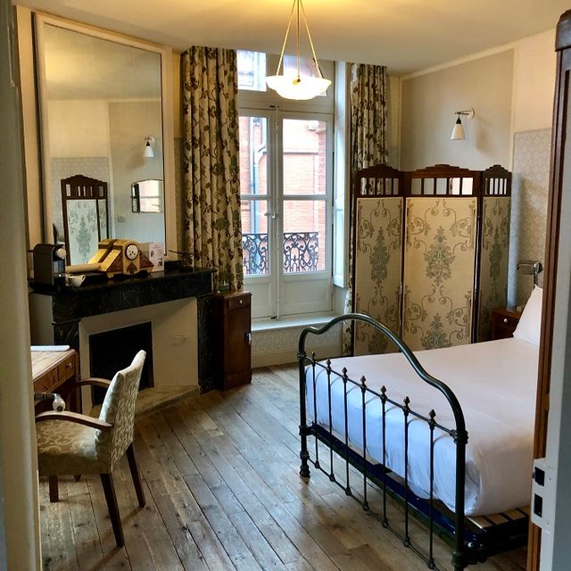 Chambre d'Antoine de Saint Exupéry, Hotel du Grand Balcon, rue Romiguière