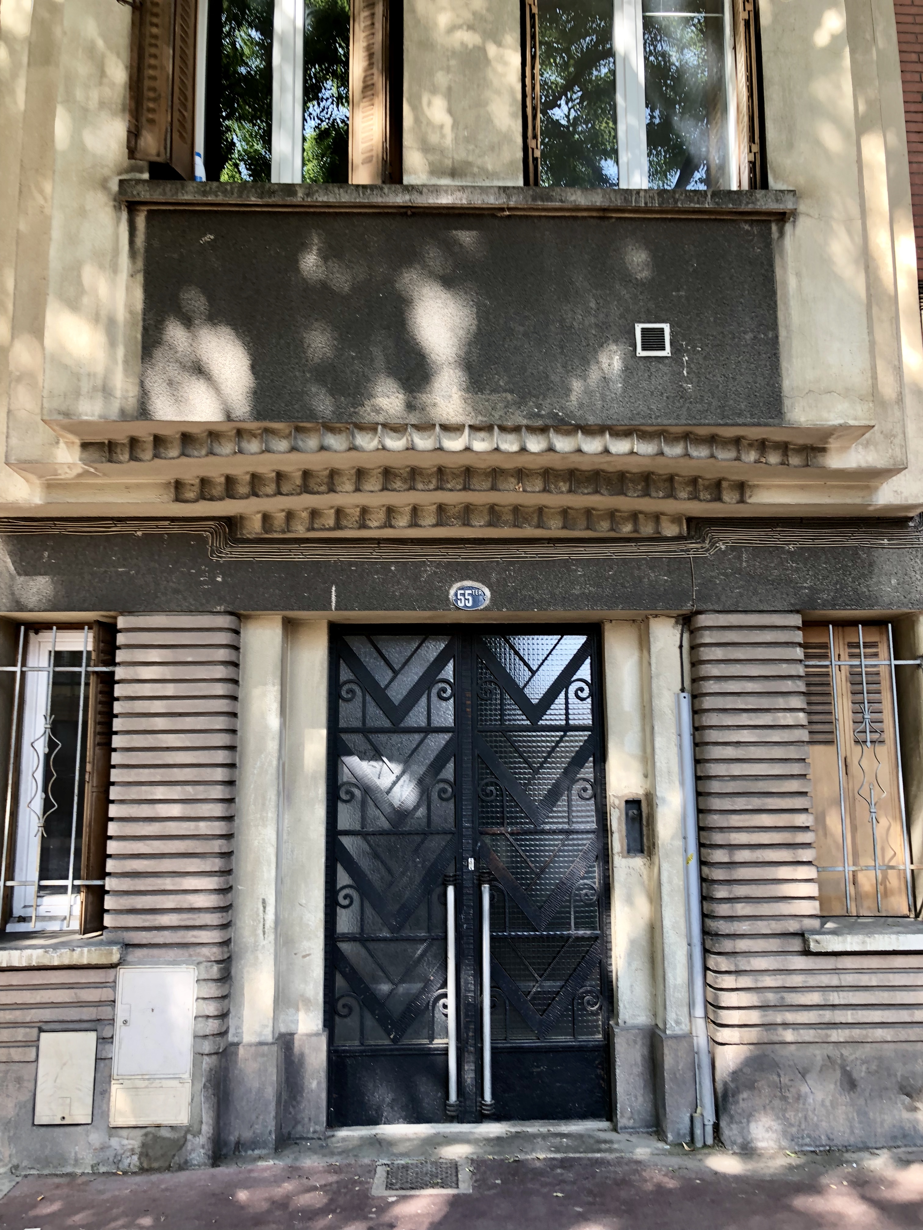 Immeuble Bankaert, avenue H. Serres, arch. M. Munvez, 1936