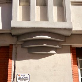 Immeuble Bertoluzzi, rue de Caraman, arch. M. Munvez, 1938