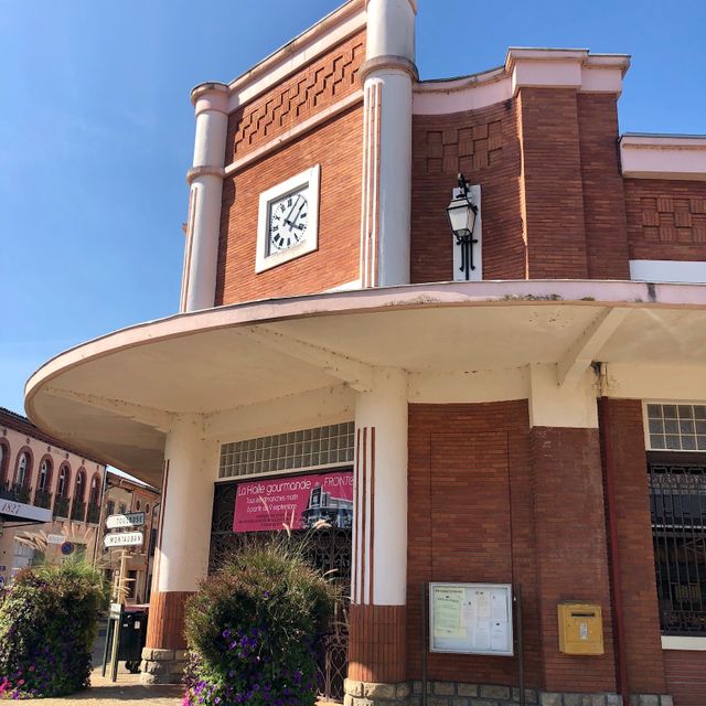 Halle du marché couvert de Fronton, 1947