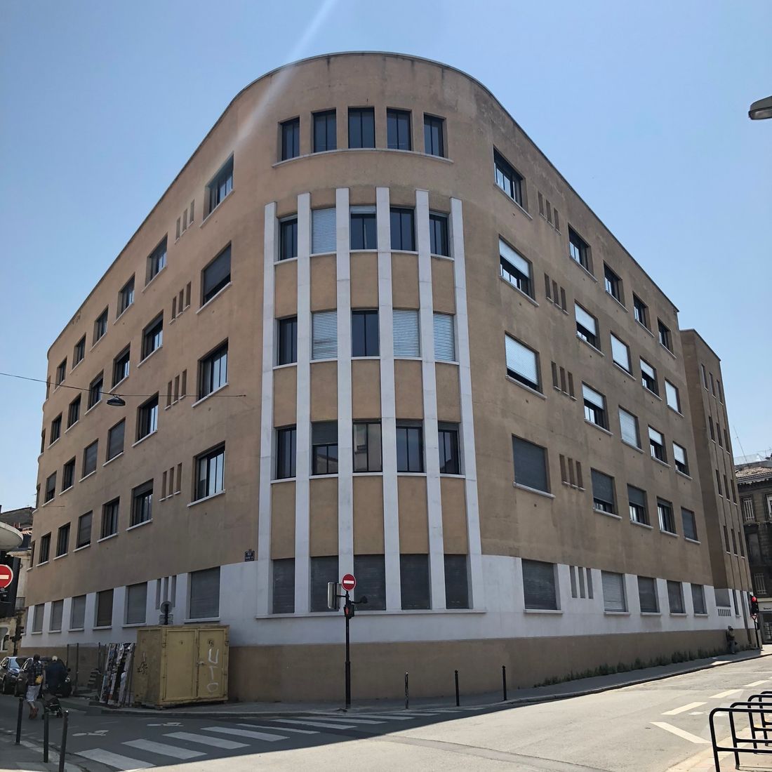 Bourse du travail de Bordeaux, 1938, arch. Jacques D'Welles