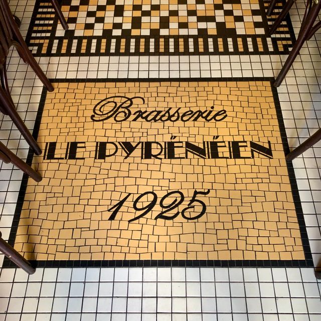 Brasserie le Pyréneen, allées Roosevelt, 1925