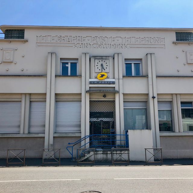 Poste de Saint-Gaudens, arch. L. Jaussely